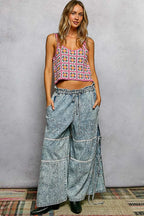 POL Cropped Crochet Cami Pink Multi Floral Scalloped Edge Granny Square Pattern d464448e-7356-4020-a787-fc599e815ab2-Max-Origin Trendsi