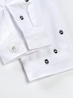 Boy's Outfit Set Cotton Button Up Shirt and Pants Overall 4 Pcs for Children d5314e0282cd443eacd98d3695854bb1-Max-Origin Trendsi
