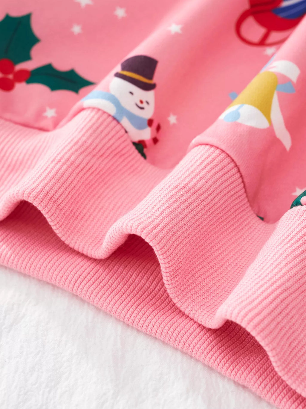 Children's Christmas Print Crew Neck Sweatshirt d58d1a5ba74a44ab8d58abf8ded3d486-Max-Origin Trendsi