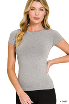 Zenana Seamless Crew Neck T-Shirt