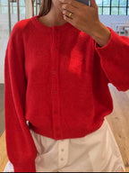 Women Knit Cardigans Soft Solid Button Down Long Sleeve Casual Sweaters d7573d74-ddb3-4eb2-a4d7-ee6fbb87d23e-Max Trendsi