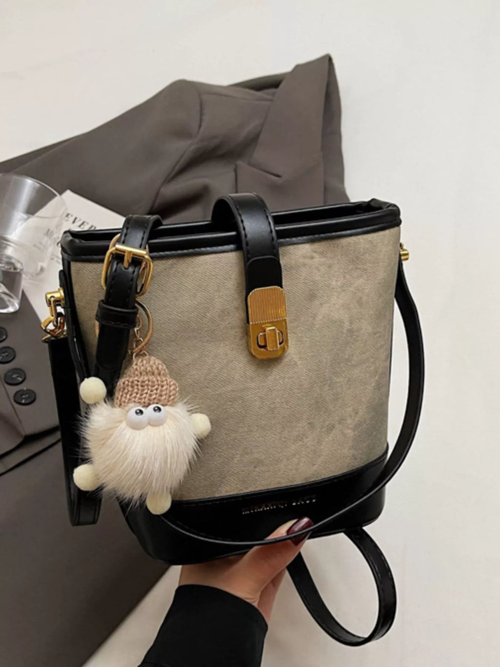 Womens Bucket Dark Brown Pu Leather Crossbody Bag d76c0205-cede-4e84-b936-11578c4ad86a-Max-Origin Trendsi