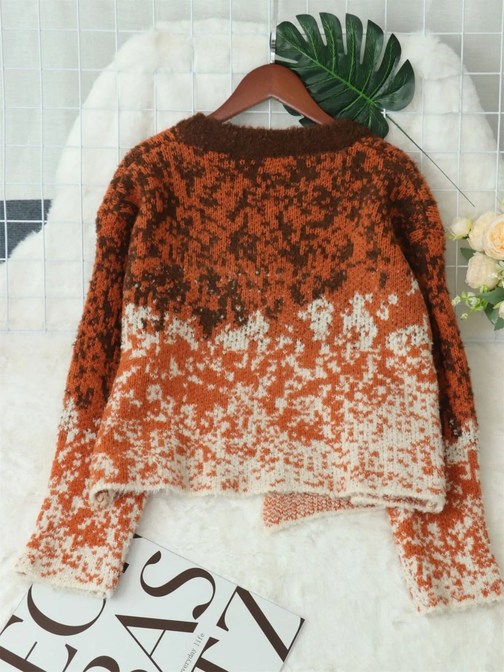 Women's Cardigan Zip Up Knit Asymmetrical Hem Long Sleeve d798f75848474e36bf950d16c242a43a-Max-Origin Trendsi