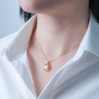 2 Carat Moissanite Pendant Necklace 925 Sterling Silver Teardrop 18K gold-plated d7a1dcd7-4738-463a-8382-507a3e253ab7-Max Trendsi