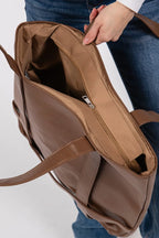 Extra Large Tote Bag Fame Hat Carrier Brown Pu Leather Oversized Handbag d8bae75815054c8099cd218ce9fda01c-Max-Origin Trendsi