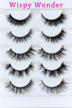 SO PINK BEAUTY Mink Eyelashes Variety Pack 5 Pairs Soft and Lightweight d9c219e0-0b1b-4f80-8b25-be35effc0f74-Max Trendsi