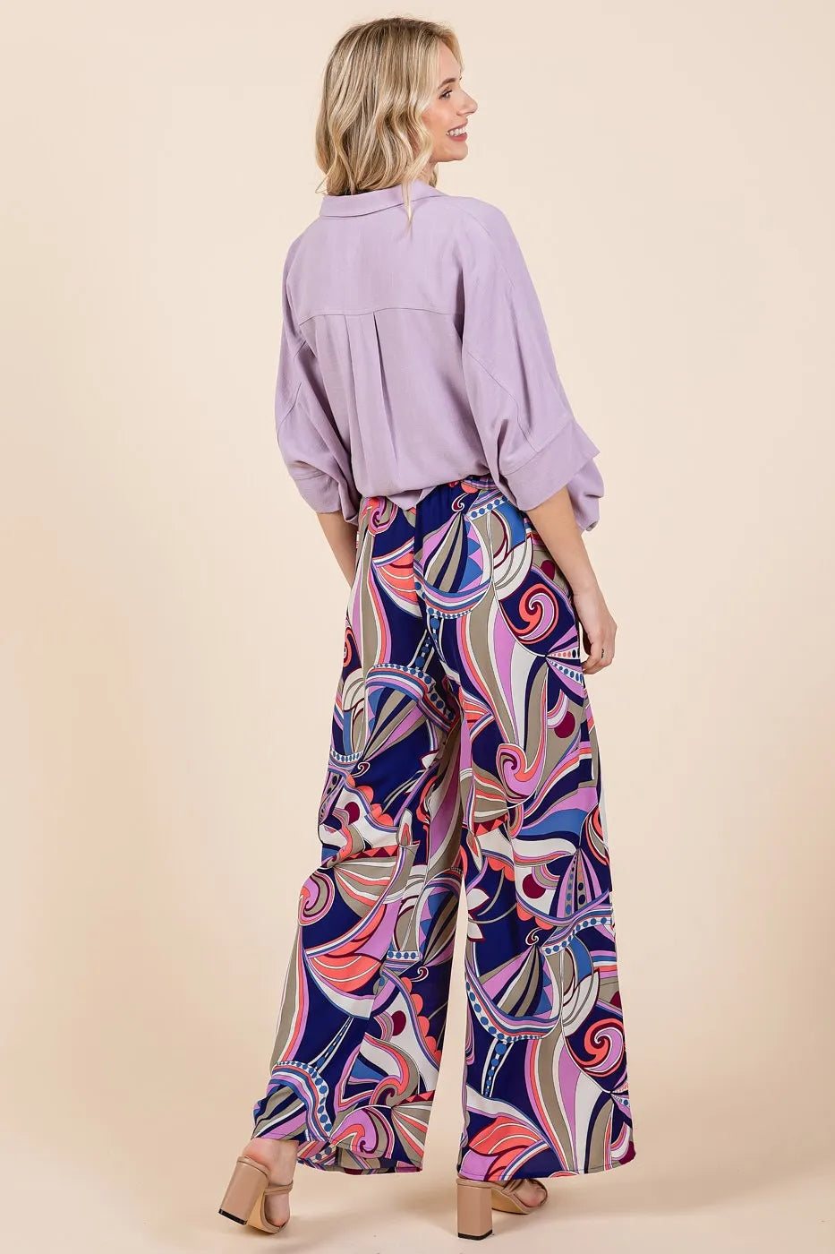 Mittoshop Wide Leg Pants Colorful Cobalt Blue Abstract Print Elastic Waist da4ea76d04514aa8be841299e61f8e4e-Max-Origin Trendsi