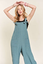 ADORA USA Women Overalls Knotted Wide Strap Wide Leg Air Force Blue dac0c8ea-70b7-4ca2-8395-659ef84bec0d-Max Trendsi