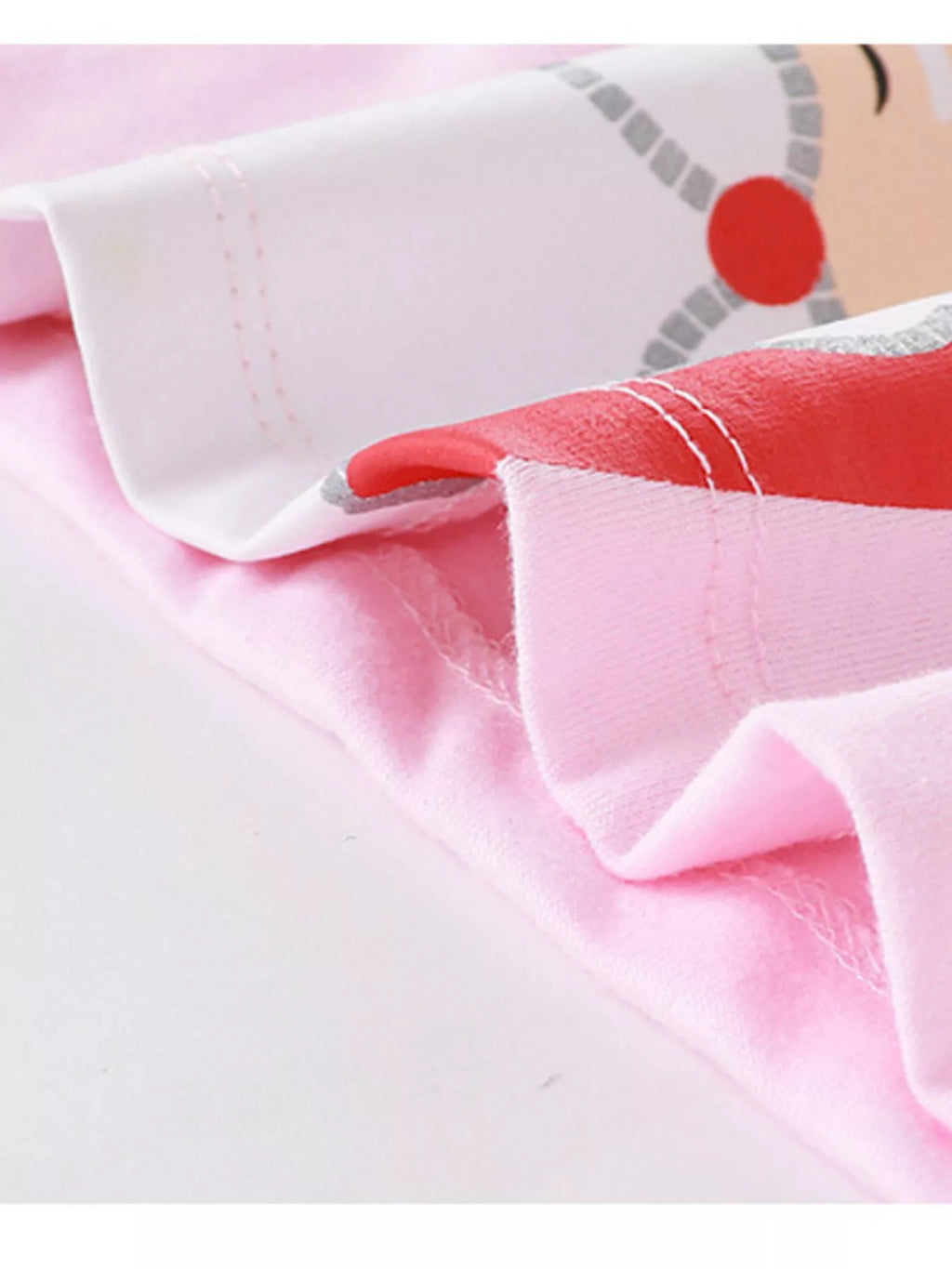 Children's Pajama Set Pink Christmas Santa Top Long Sleeve and Pants for Girls daca135e132c4b25ac7685392083b3d5-Max-Origin Trendsi