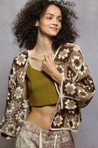 POL Crochet Cardigan Choco Multi Floral Geometric Open Front with Varied Patterns CHOCO MULTI One Size dadd6eb4-43af-44dc-a10f-fa0476632c90-Max-Origin Trendsi