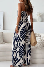 Women's Jumpsuit Printed Smocked Tube Wide Leg Strapless Overall db2c0465-3375-46e7-8407-9052eab8f93d-Max-Origin Trendsi