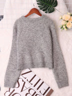 Women's Cardigan Button-Up Raglan Sleeve Casual Knit Top db4c569d7df44119a6a04ebb4ea08ee2-Max-Origin Trendsi