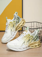Women's Athletic Shoes Round Toe Lace Up Mesh Rubber Flat Shoes db533f2c88834f7db48ea9359a50fcde-Max-Origin Trendsi