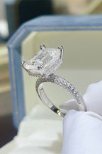 5 Carat Moissanite Stone Women Ring 925 Sterling Silver Platinum-plated dc617f43-42e7-40aa-aaf6-899113e95fd1-Max Trendsi