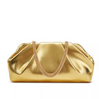 Women's Crossbody Bag Evening Ruched Shoulder Bag with Chain Strap ddc3e95c-02fb-4501-9ca2-ab60e4e2833c-Max-Origin Trendsi