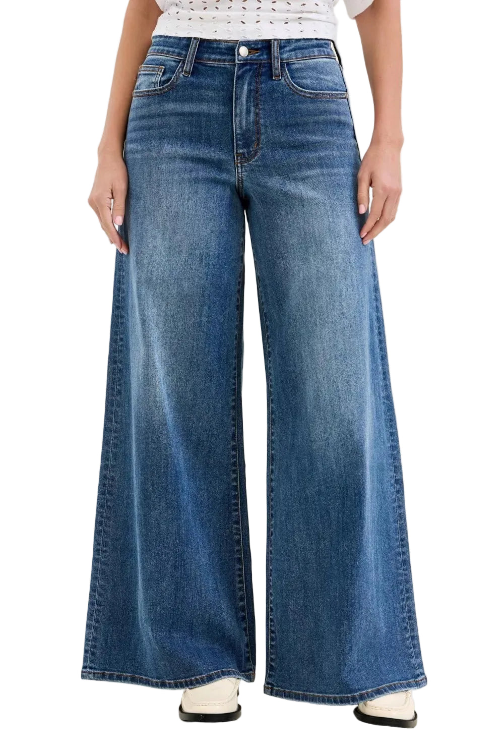 Judy Blue High Waist Palazzo Jeans