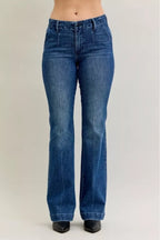 Judy Blue Bootcut Jeans Mid Rise with Welt Pockets Medium Wash Plus Sizes e00d4d8e3e2f4ac0835d53627132cea6-Max-Origin Trendsi