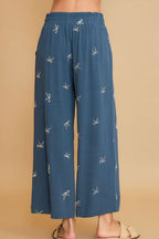 Umgee Linen Blend Pants Bow Embroidered Plus Sizes Blue Drawstring Wide Leg e0f0cd66-1e2a-45ac-8484-b3491024e7ce-Min Trendsi