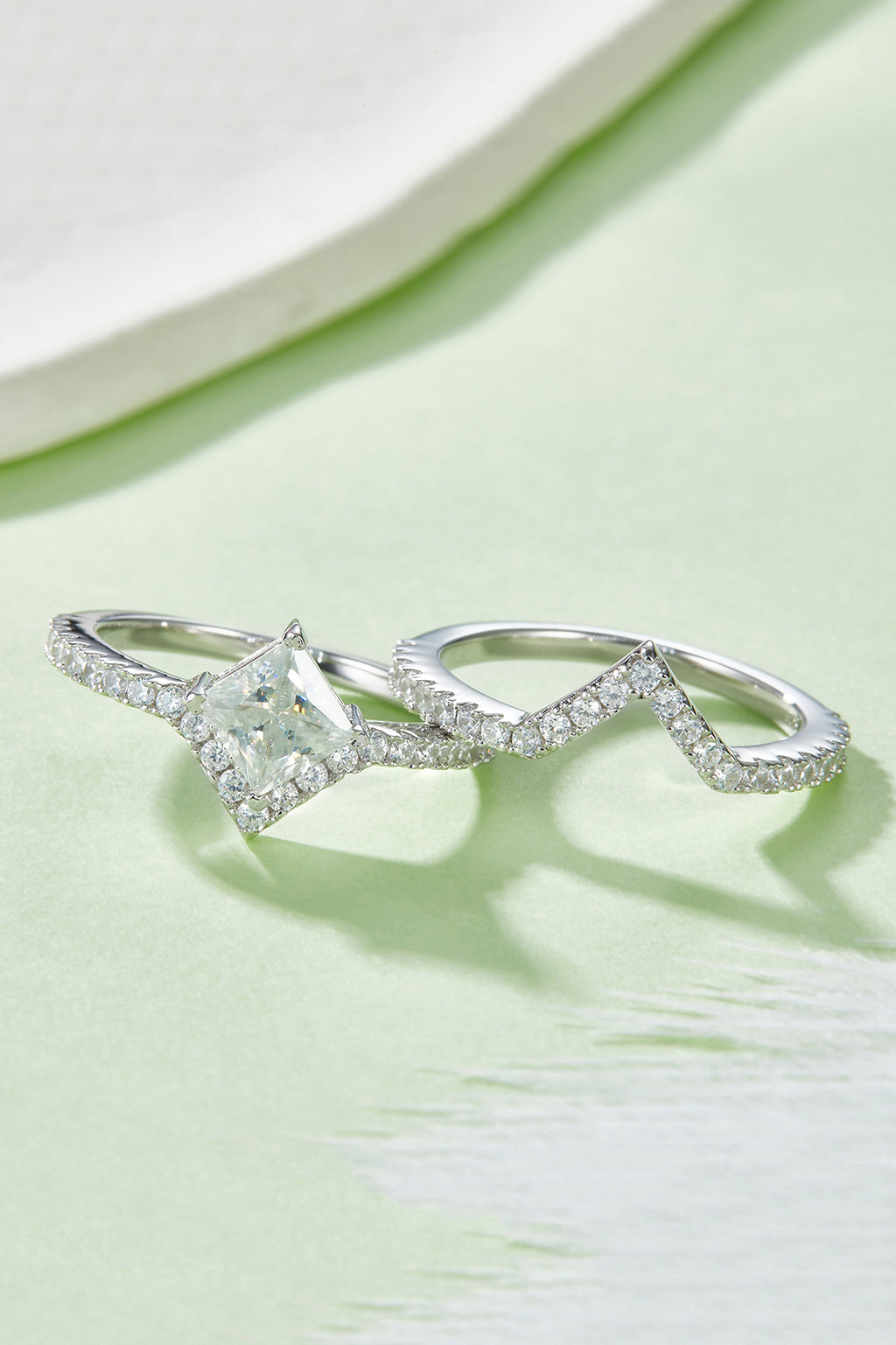 Murray 1 Carat Double Layered Women Ring Moissanite 925 Sterling Silver with Box e111bf62-fecd-4458-8709-a80a8088aa5b-Max Trendsi