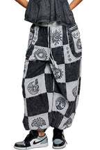 POL Drawstring High-Rise Patchwork Jogger Pants