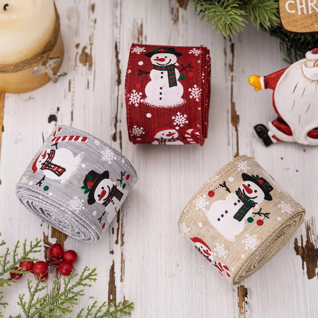 Christmas Decorative Ribbon Snowman for Tree Red One Size e1c1715b-a1e5-4f38-b8a9-e8c196017ad9-Max-Origin Trendsi