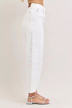 Judy Blue White Barrel Jeans High-Waisted Rigid Magic Panel Denim Pants e1daa7e8-ec07-4aa6-a5e3-f54f619f6649-Max-Origin Trendsi