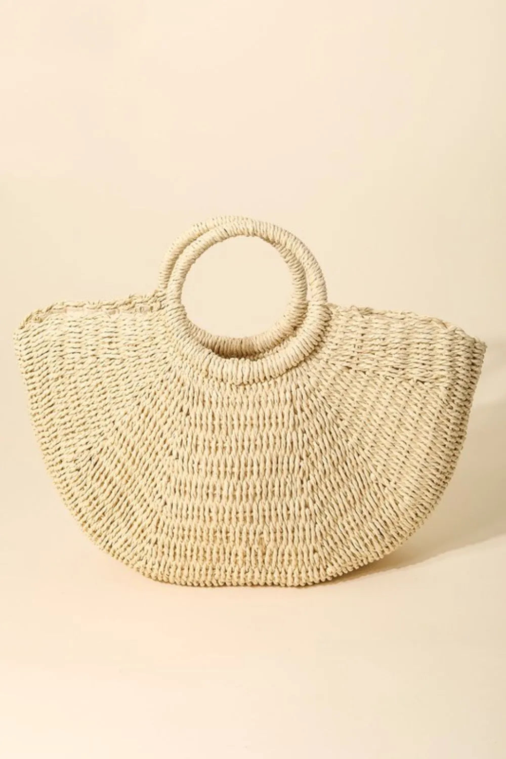 Fame Accessories Straw Tote Bag Half Moon Cresent Medium Beach Handbag e2664933-49d0-4ac2-84e2-8b185266f7ad-Max-Origin Trendsi