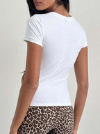 Women's T-Shirts Classic Round Neck Short Sleeve Printed Top Tees e2a66338-e79c-4849-8e46-64f4188d5f83-Min Trendsi