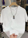 Men's Full Size Number 123 Round Neck T-Shirt Plus Size White e2d2897aabf1456ea94e9b4cb55ab017-Max-Origin Trendsi