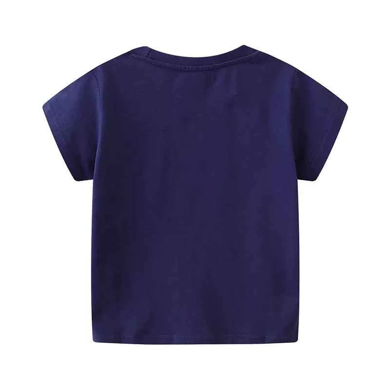 Children's Dinosaur Print Short Sleeve T-Shirt e2ee5e04-29d5-437b-8e67-4c3ac2588421-Max-Origin Trendsi