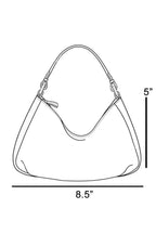 Fame Accessories Hand Bag Crescent Soft Circle Medium Tote e2fe7782-0e6c-406e-af67-a3240a21bfd0-Max-Origin Trendsi