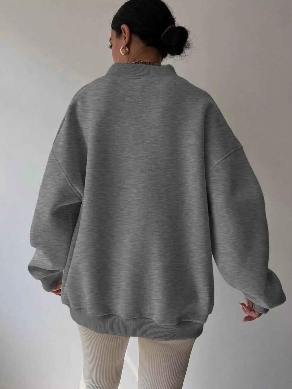 Women's Sweatshirt Dropped Shoulder Long Sleeve Oversized Pullover e35a6c6c91f24876a059777205b36bb5-Max-Origin Trendsi