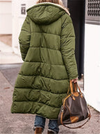 Padded Women Long Coat Plus Size Zip Up Sherpa Fur Lined Hooded Quilted e36c8c87-4c88-4047-a11f-4016e1984b39-Max Trendsi