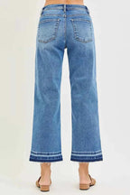 RISEN Cropped Boyfriend Jeans Slouchy Raw Hem Medium Wash Denim Plus Sizes e36f83e1bacc4497bfee2a5521809a96-Max-Origin Trendsi