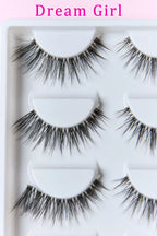 SO PINK BEAUTY Faux Mink Synthetic Eyelashes 5 Pairs Black Mix Effect e5b64ba4-1c46-4f98-95f4-cb9af8b50a41-Max Trendsi