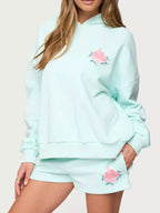 Women's Hoodie with Kangaroo Pocket Drop Shoulder Graphic Long Sleeve e60462ec-2a9f-485b-af1a-e3a2423f6457-Max-Origin Trendsi