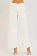RISEN Ankle Wide Pants Cream High Rise Women Trousers CREAM e60b7f42031641f2a8854d24c3d3a2a6-Max-Origin Trendsi