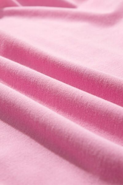 Women's Outfit Set Pink Half Zip Puff Sleeve Top and Ruffled Shorts 2 Pcs e68f4157-e79e-430f-9d9f-dbcf16d2866a-Min Trendsi