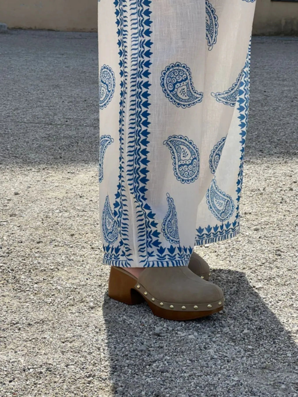 Women's Outfit Set Shirt Paisley Printed Light Blue Button Up and Pants e7a626a9-113f-4c80-86ff-a79018c31783-Max-Origin Trendsi