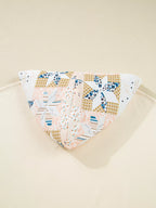 Women's Hoodie Cream Geo Pattern Patchwork with Kangaroo Pocket e7dfeed234d64e69a5f7d000ef2c7e44-Max-Origin Trendsi
