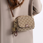 Adjustable Strap Mini Crossbody Bag in PU Leather, Imported