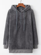 Womens Fleece Hoodie Half Zip Drawstring Hood Soft Top S-4XL e83072bb-abfb-4c7f-a939-c85d6a52e3a8-Max-Origin Trendsi