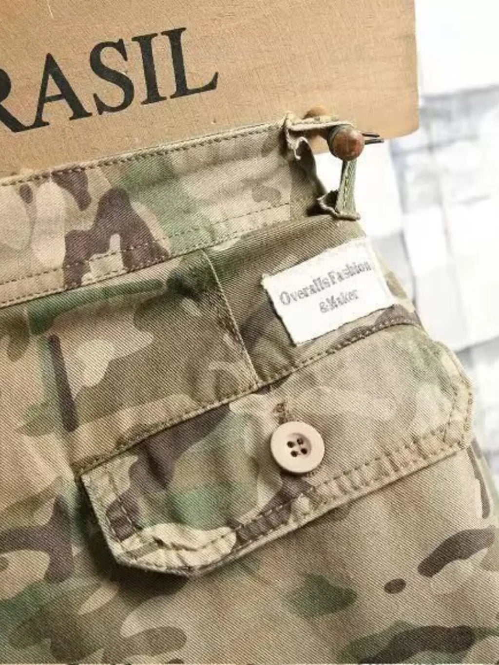 Men's Shorts Camouflage Cargo Pocketed e864491f502d4dbaa9108761620181a7-Max-Origin Trendsi