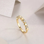 18K Gold-Plated Heart Ring Golden 925 Sterling Silver Moissanite Stone Gold e8d77947-a8ed-4c2c-9937-4b00ecd23fb8-Max-Origin Trendsi