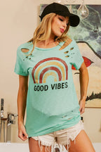BiBi Cotton T-shirt Slub Laser with American Cowboy Graphic Top e90baf6c96594c50ab1cd96dbe7ca50f-Max-Origin Trendsi