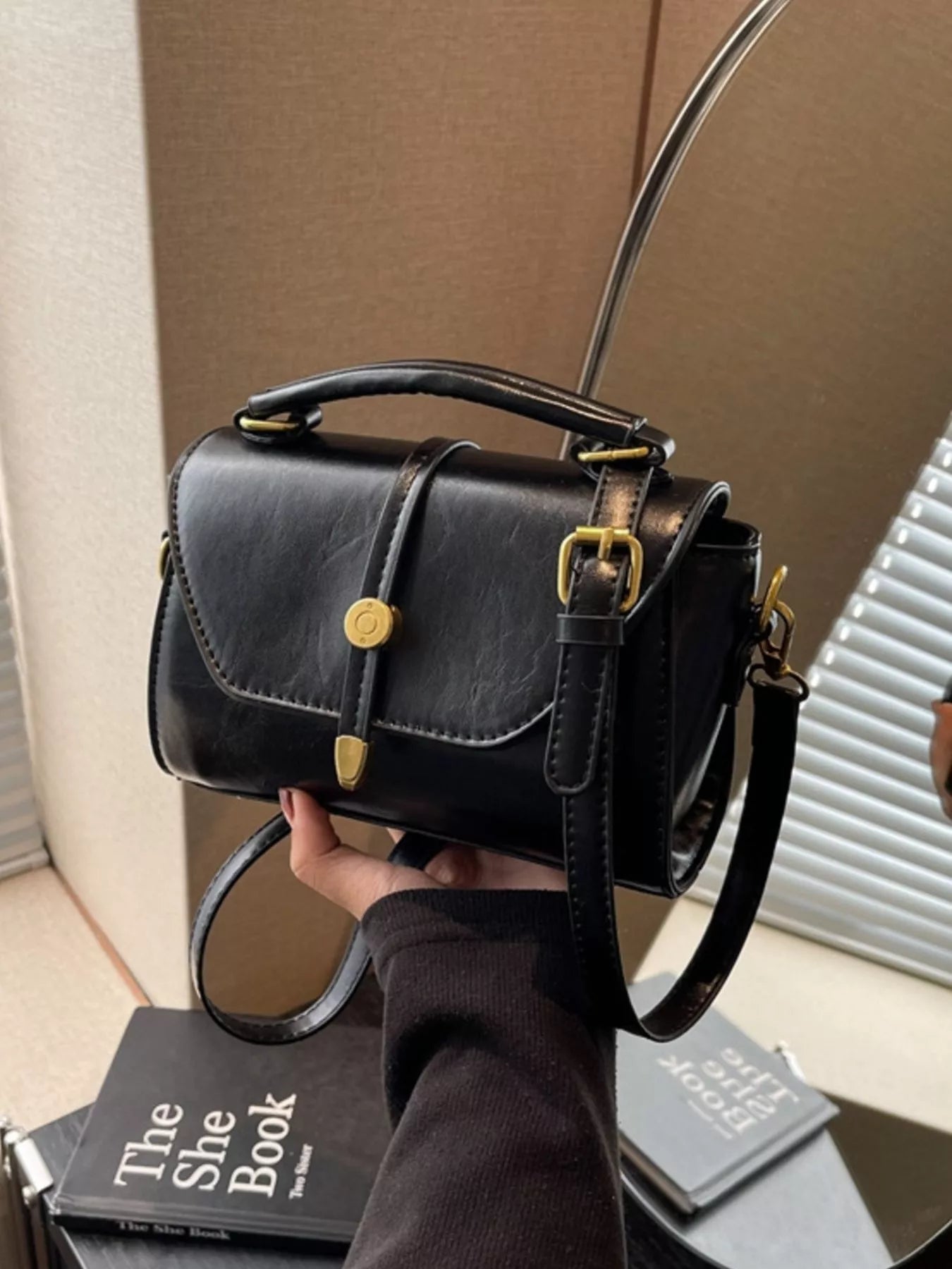 Womens Crossbody Bag Pu Leather Top Handle Handbag ea6cb243-dfa7-4384-8628-74efb06ed74a-Max-Origin Trendsi