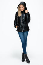 How Dare U Pocketed Puffer Jacket Zip women with Removable Hood ea96d359-6ebd-403e-a690-b00664372129-Max Trendsi