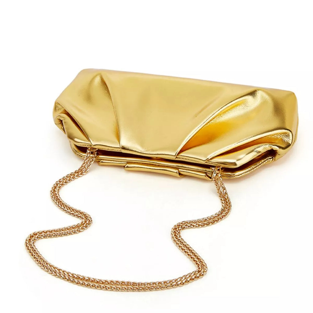 Women's Crossbody Bag Evening Ruched Shoulder Bag with Chain Strap ec686ca0-0a98-4f8e-aba2-a6f7c4bca4f1-Max-Origin Trendsi