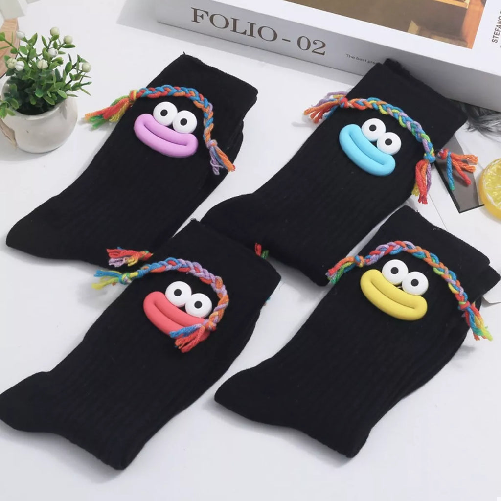 Women's Crew Socks Cotton Cartoon Ribbed Knit Funny ed9eb8be-4e5c-4234-83e8-38cda6e86eba-Max-Origin Trendsi
