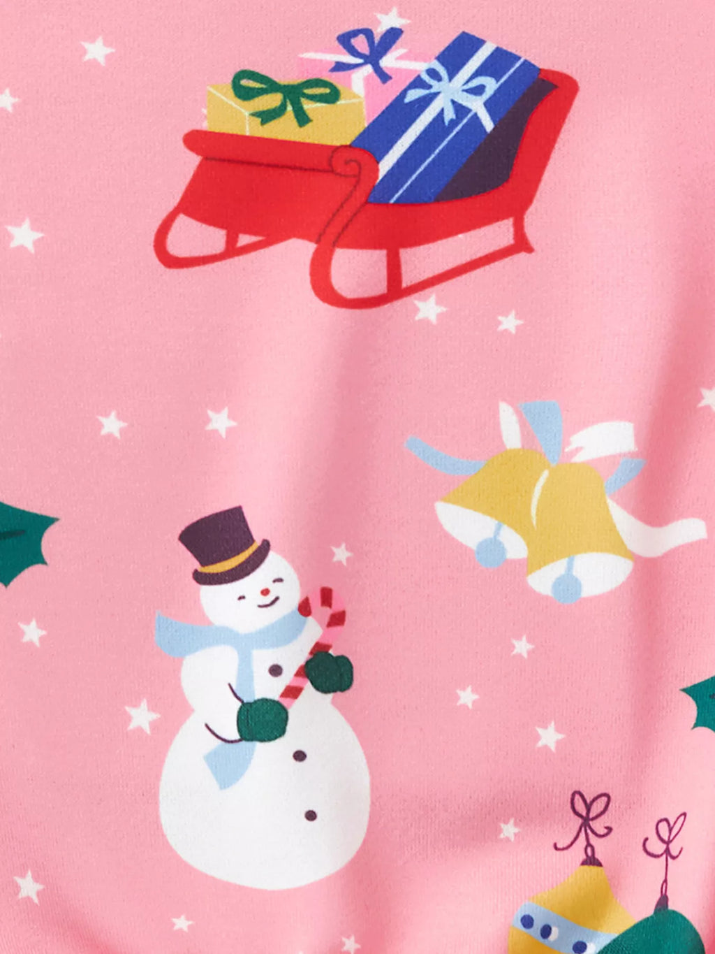 Children's Christmas Print Crew Neck Sweatshirt edb2c1834b5b43b09201235407e5f2d0-Max-Origin Trendsi